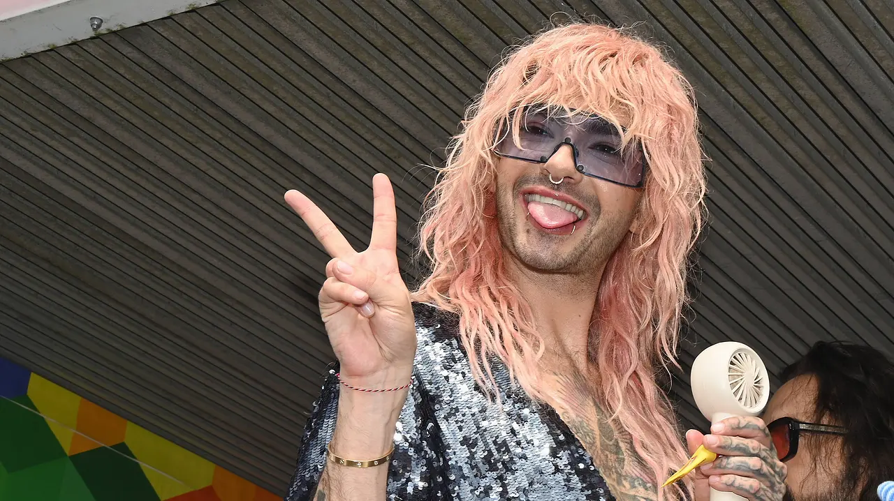 Im Liebesglück: Bill Kaulitz Im Liebesglück: Bill Kaulitz - Foto: IMAGO / Horst Galuschka