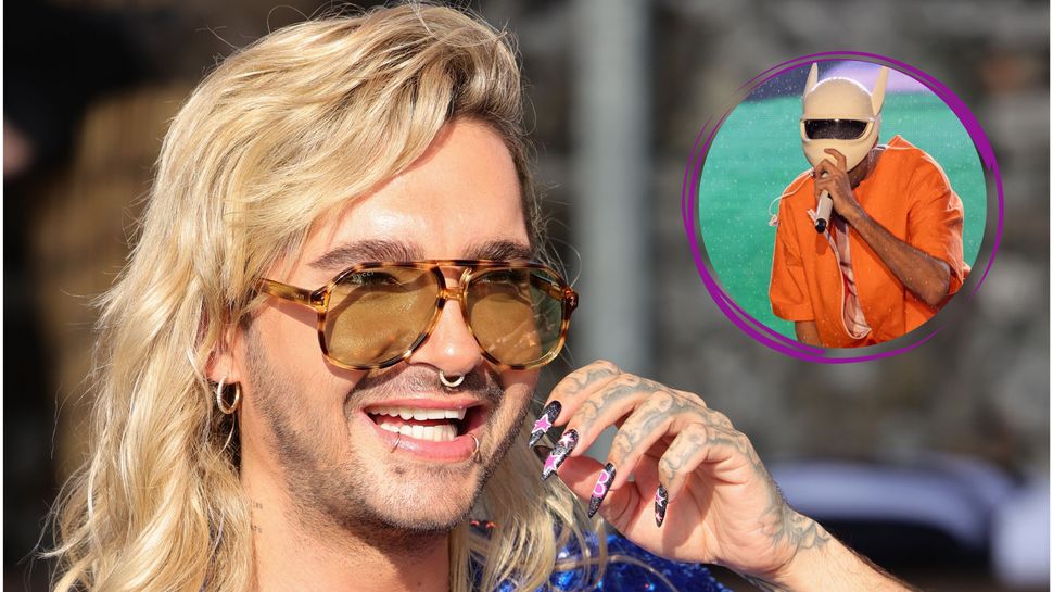 Bill Kaulitz und Cro - Foto:  Andreas Rentz /Getty Images/ IMAGO / Eibner (Collage)