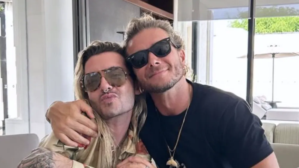 Bill Kaulitz und Gianluca Fellini Bill Kaulitz und Gianluca Fellini