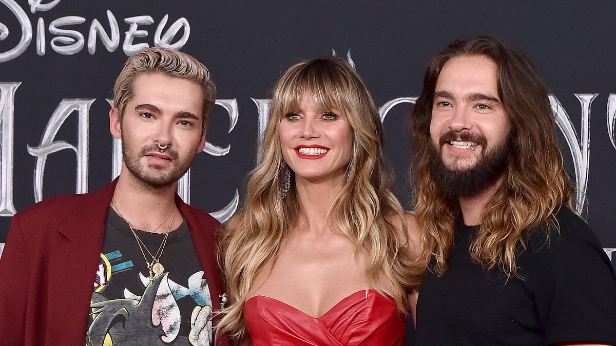 Heidi Klum, Bill Kaulitz, Tom Kaulitz