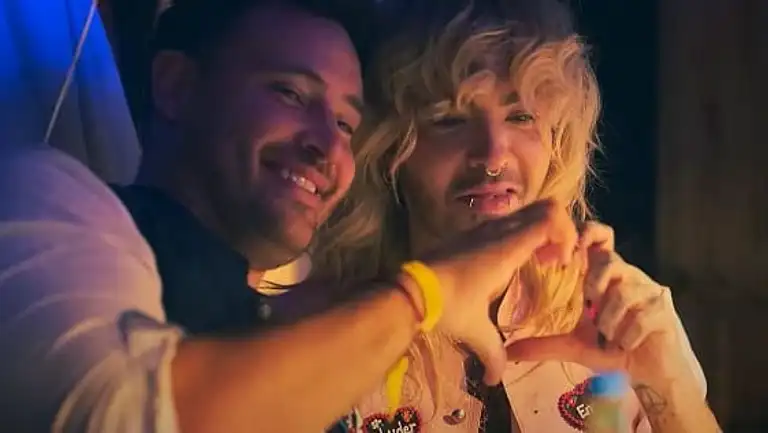 Auf dem Oktoberfest turtelten Marc Eggers (links) und Bill Kaulitz (rechts) noch