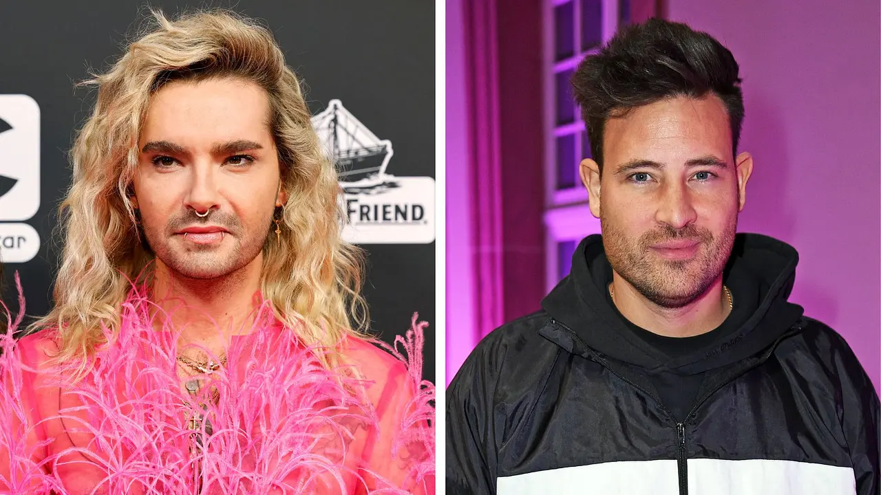 Bill Kaulitz und Marc Eggers Bill Kaulitz und Marc Eggers - Foto: IMAGO/ Panama Pictures/ Gartner (Collage)