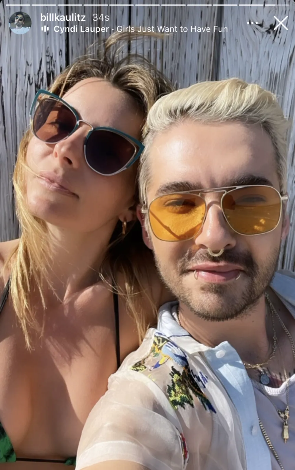 Bill Kaulitz und Sara Alviti Bill Kaulitz und Sara Alviti