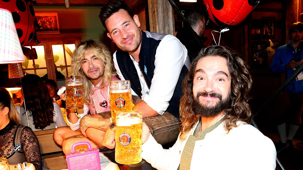 Bill Kaulitz, Marc Eggers und Tom Kaulitz Bill Kaulitz, Marc Eggers und Tom Kaulitz