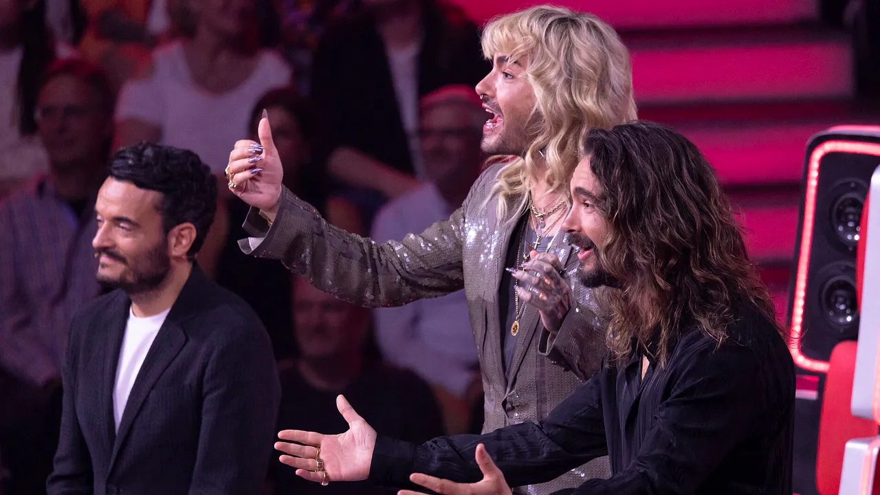 Giovanni Zarrella, Bill und Tom Kaulitz Giovanni Zarrella, Bill und Tom Kaulitz - Foto: ProSieben/ SAT.1/ Richard Hübner