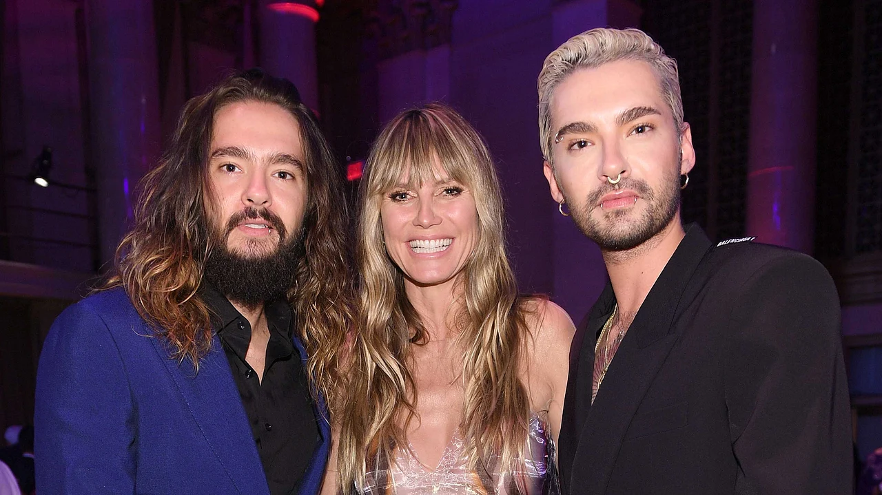 Tom Kaulitz, Heidi Klum und Bill Kaulitz Tom Kaulitz, Heidi Klum und Bill Kaulitz - Foto: Dimitrios Kambouris/ Getty Images for Gabrielles Angel Foundation