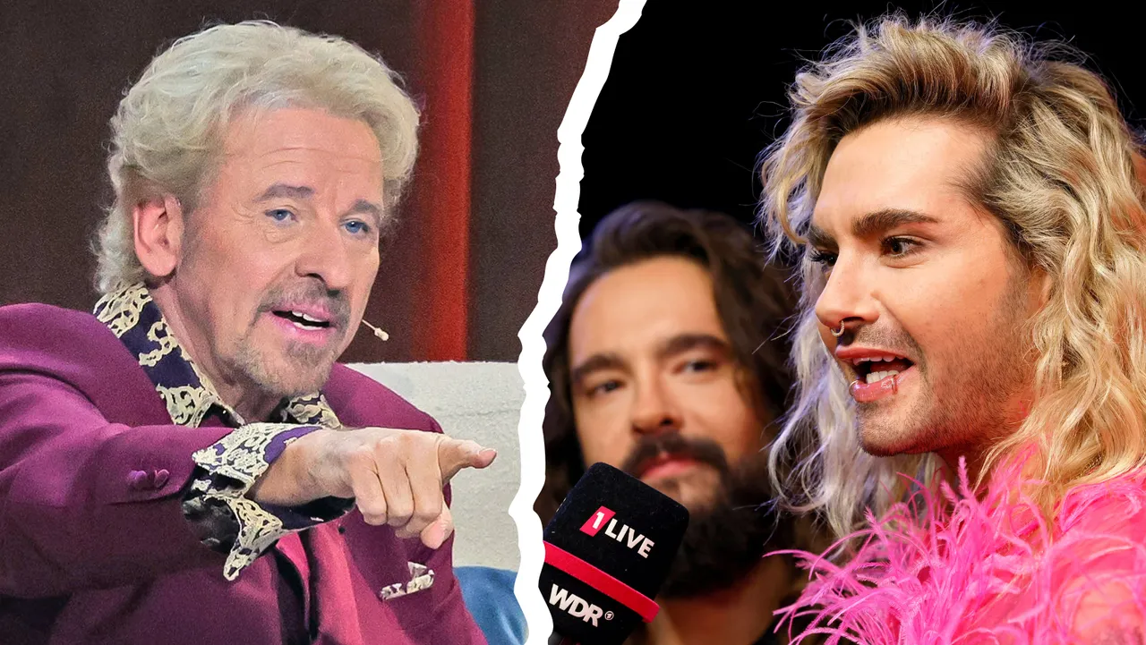 Thomas Gottschalk, Bill und Tom Kaulitz Thomas Gottschalk, Bill und Tom Kaulitz - Foto: IMAGO/ Future Image/ Arnulf Hettrich (Collage)