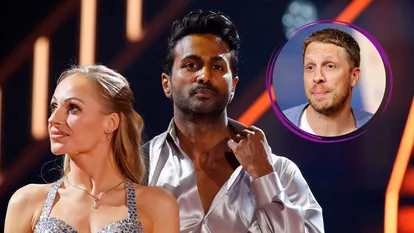 Marta Arndt, Biyon Biyon Kattilathu und Oliver Pocher