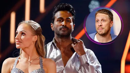 Marta Arndt, Biyon Biyon Kattilathu und Oliver Pocher