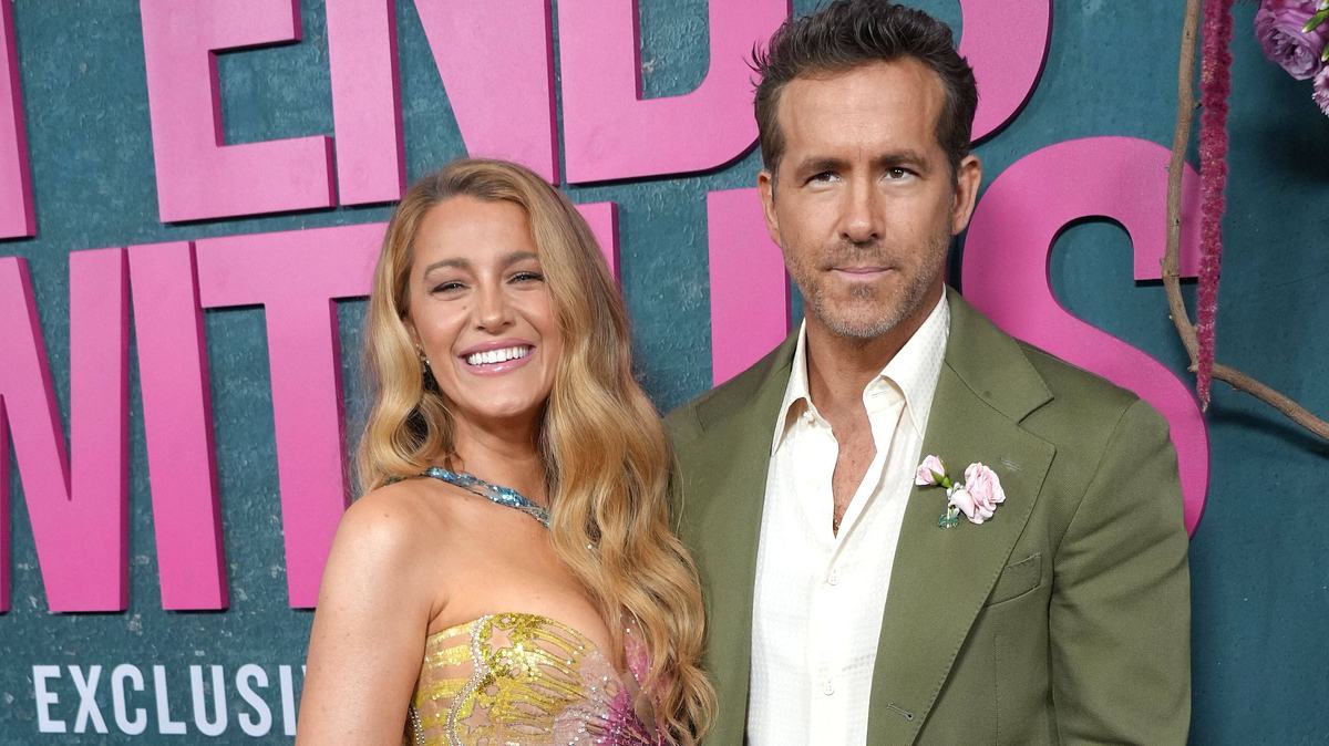 Blake Lively und Ryan Reynolds auf der Premiere von It Ends With Us