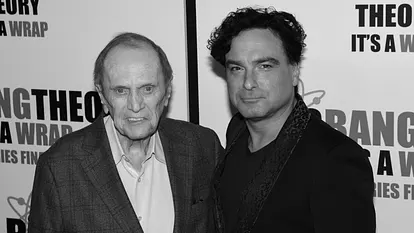Bob Newhart und Johnny Galecki