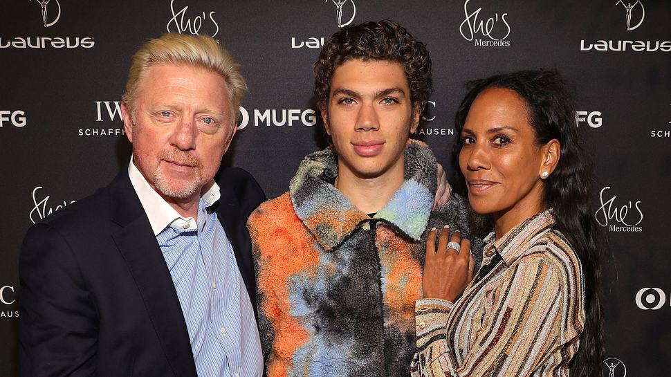 Boris und Barbara Becker mit ihrem Sohn Elias - Foto:  Andreas Rentz/Getty Images for Laureus)