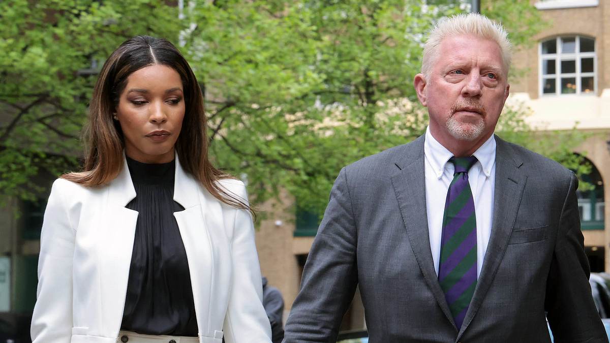 Boris Becker und  Lilian de Carvalho de Monteiro