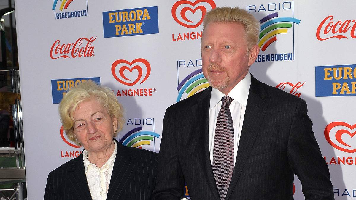 Boris Becker und seine Mutter ElviraBoris Becker und seine Mutter Elvira