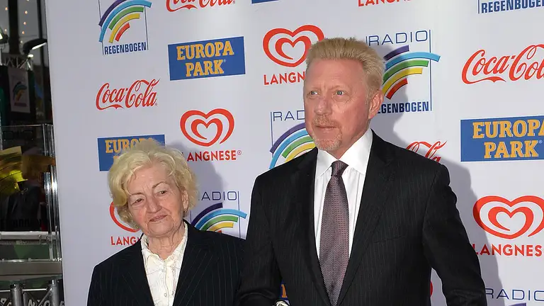 Boris Becker und seine Mutter ElviraBoris Becker und seine Mutter Elvira