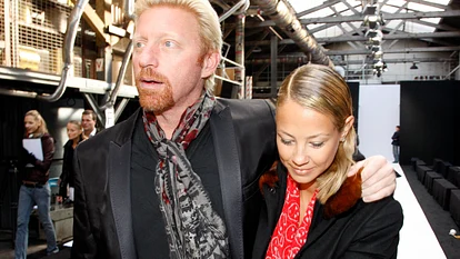 Boris Becker und Sandy Meyer-Wölden