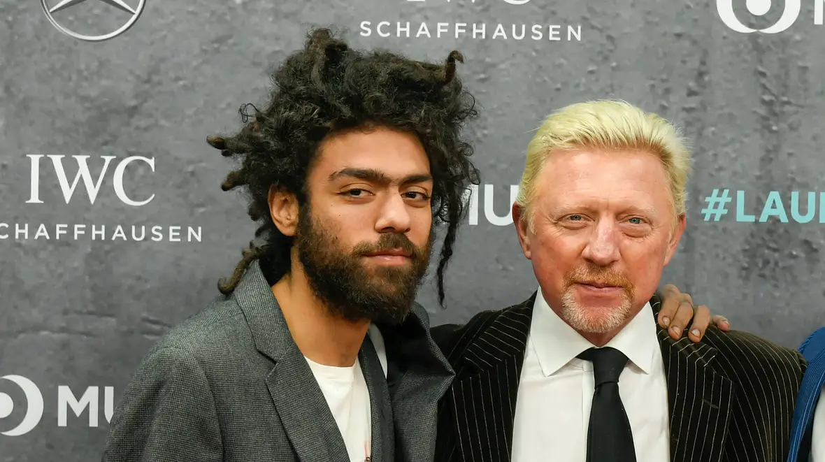 Boris Becker & Sohn Noah Becker