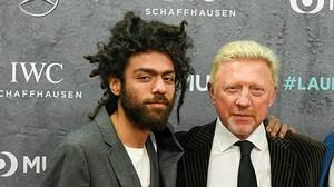 Boris Becker & Sohn Noah Becker - Foto: Imago