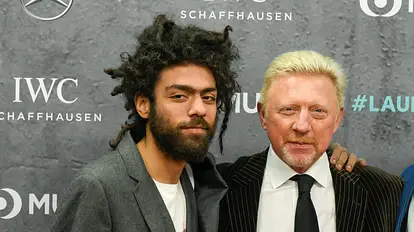 Boris Becker & Sohn Noah Becker