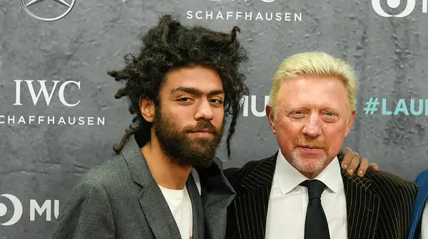 Boris Becker & Sohn Noah Becker