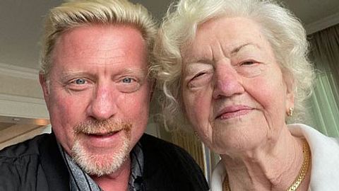 Boris Becker und Mama Elvira - Foto: Instagram/@borisbeckerofficial