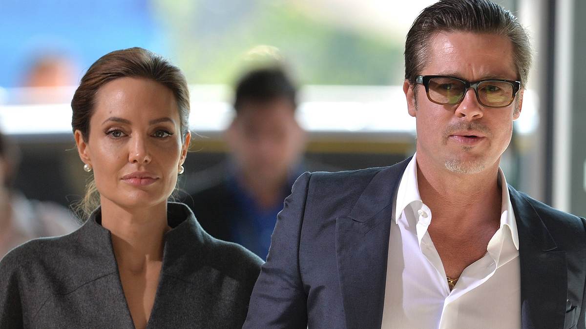13 06 2014 Brad Pitt and Angelina Jolie arrive at the End Sexual Violence In Conflict Global Summ