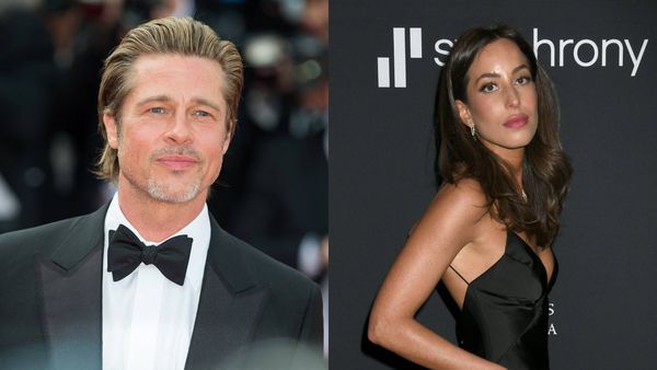 Brad Pitt und Ines de Ramon - Foto: IMAGO / ABACAPRESS