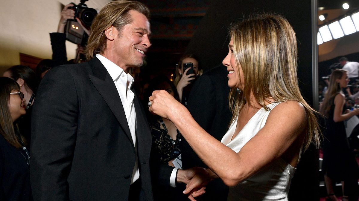 Brad Pitt und Jennifer Aniston