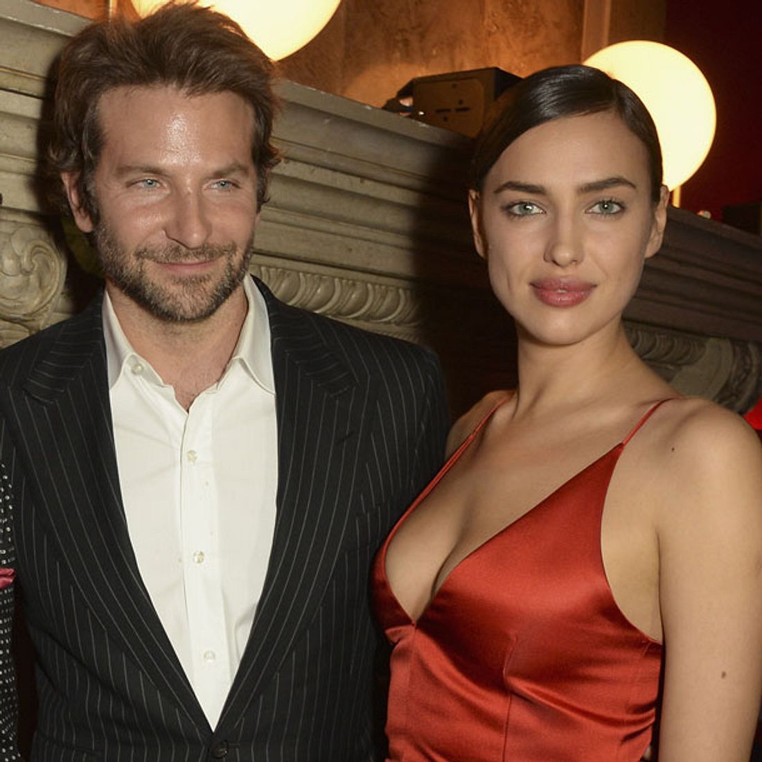 Bradley Cooper und Irina Shayk treten als Paar auf