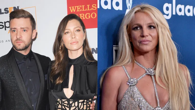 Britney Spears, Justin Timberlake, Jessica Biel