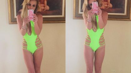 Sexy! Britney Spears zeigt sich im knappen Badeanzug - Foto: Instagram / Britney Spears