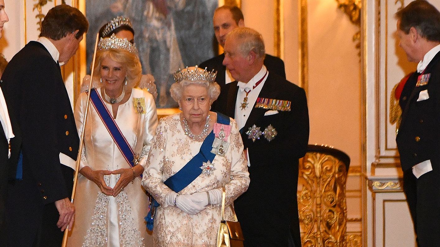 Herzogin Camille und Queen Elizabeth II.