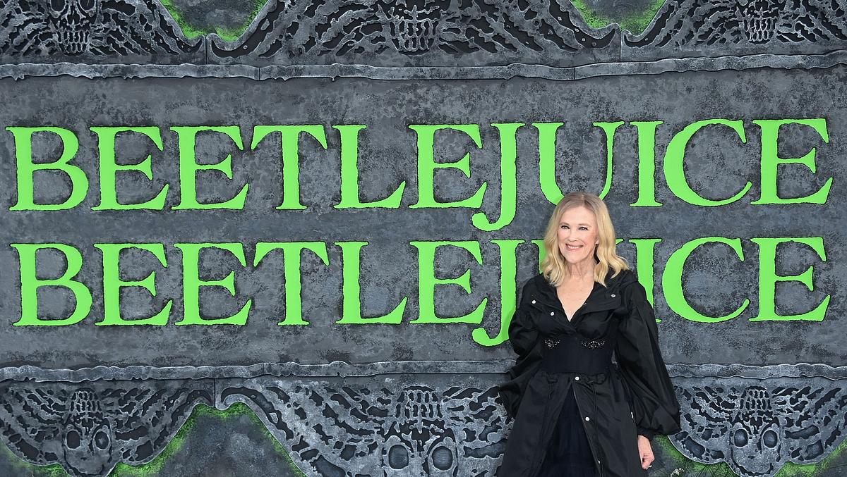 Catherine O'Hara 2024 bei der Premiere von Beetlejuice Beetlejuice