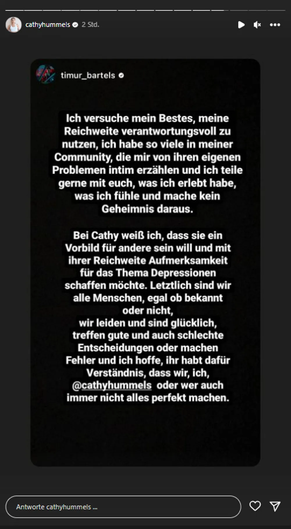 Cathy Hummels & Timur Bartels Cathy Hummels & Timur Bartels