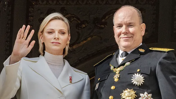 Fürstin Charlène und Fürst Albert II.