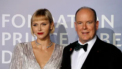 Charlene von Monaco und Fürst Albert II: