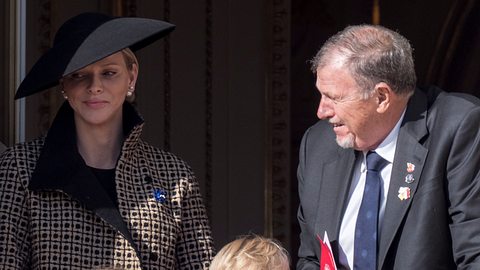 Charlène von Monaco & ihr Vater Michael Wittstock - Foto: Arnold Jerocki/Getty Images