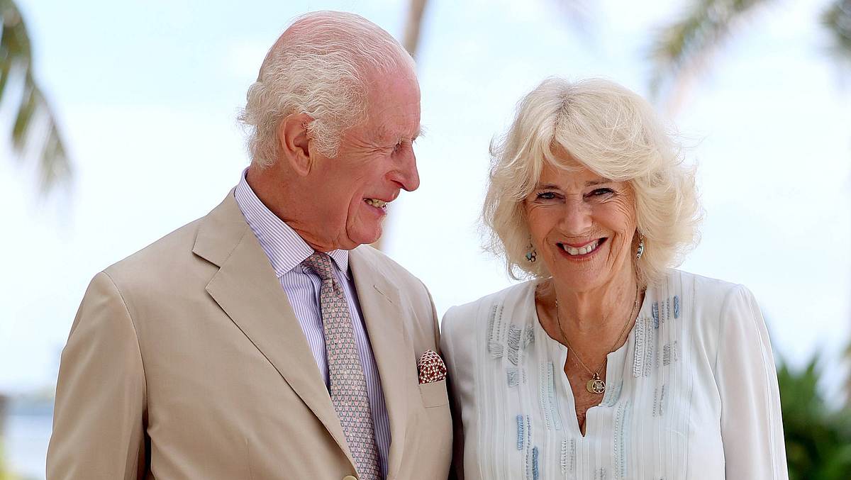 Charles und Camilla in Samoa.