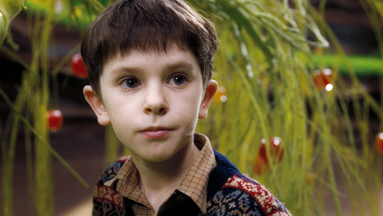 Freddie Highmore in "Charlie und die Schokoladenfabrik" Freddie Highmore in Charlie und die Schokoladenfabrik - Foto: Imago