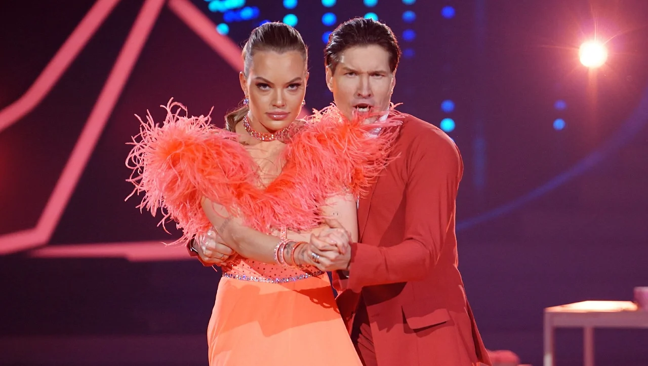 Cheyenne Ochsenknecht und Evgeny Vinokurov. Cheyenne Ochsenknecht und Evgeny Vinokurov. - Foto: RTL/ Stefan Gregorowius