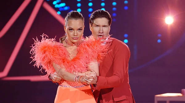 Cheyenne Ochsenknecht und Evgeny Vinokurov.