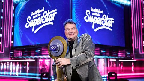 Christian Jährig auf der DSDS-Bühne - Foto: IMAGO / Panama Pictures