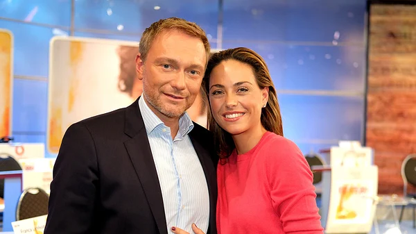 Christian Lindner und Franca Lehfeldt