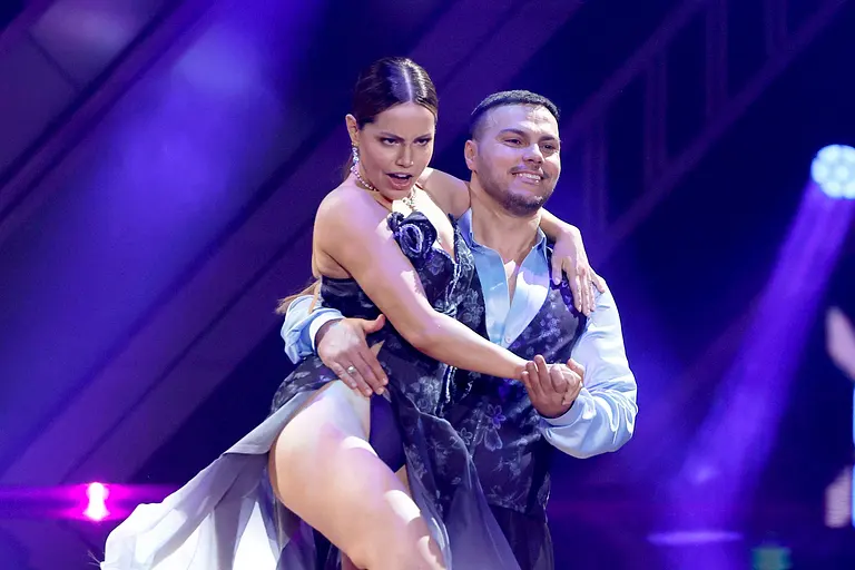 Christina Hänni mit Osan Yaran, "Let's Dance"-Partner der 18. Staffel. 