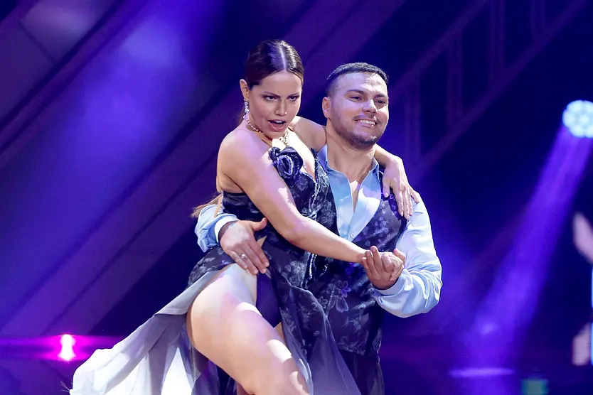 Christina Hänni mit Osan Yaran, "Let's Dance"-Partner der 18. Staffel. 