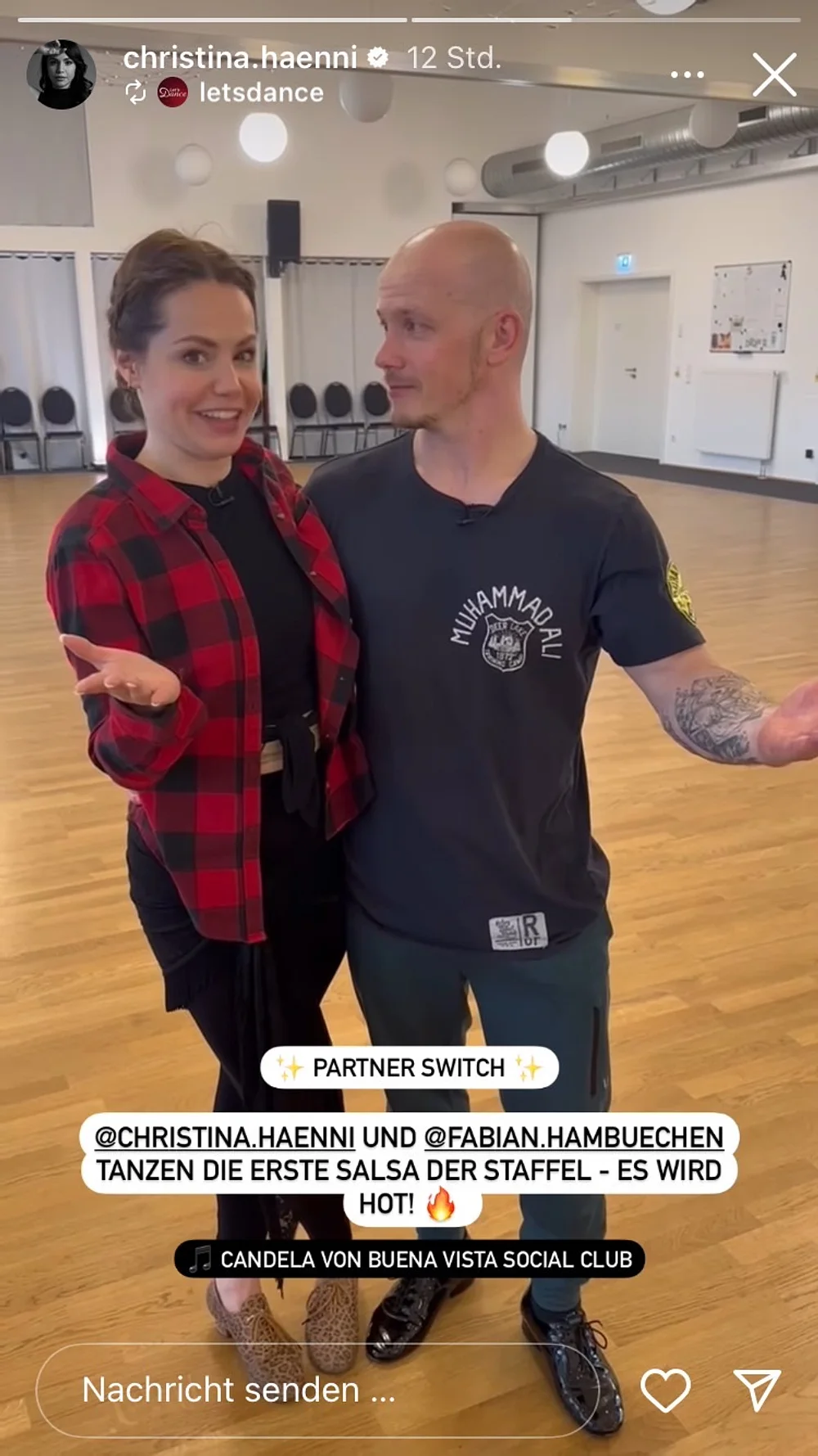 Christina Hänni Fabian Hambüchen Christina Hänni Fabian Hambüchen