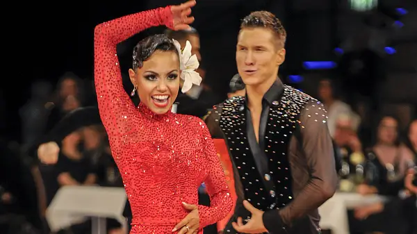 Christina Luft und Evgeny Vinokurov