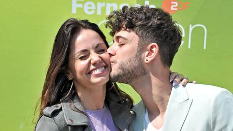 Christina Luft und Luca Hänni - Foto: IMAGO / STAR-MEDIA