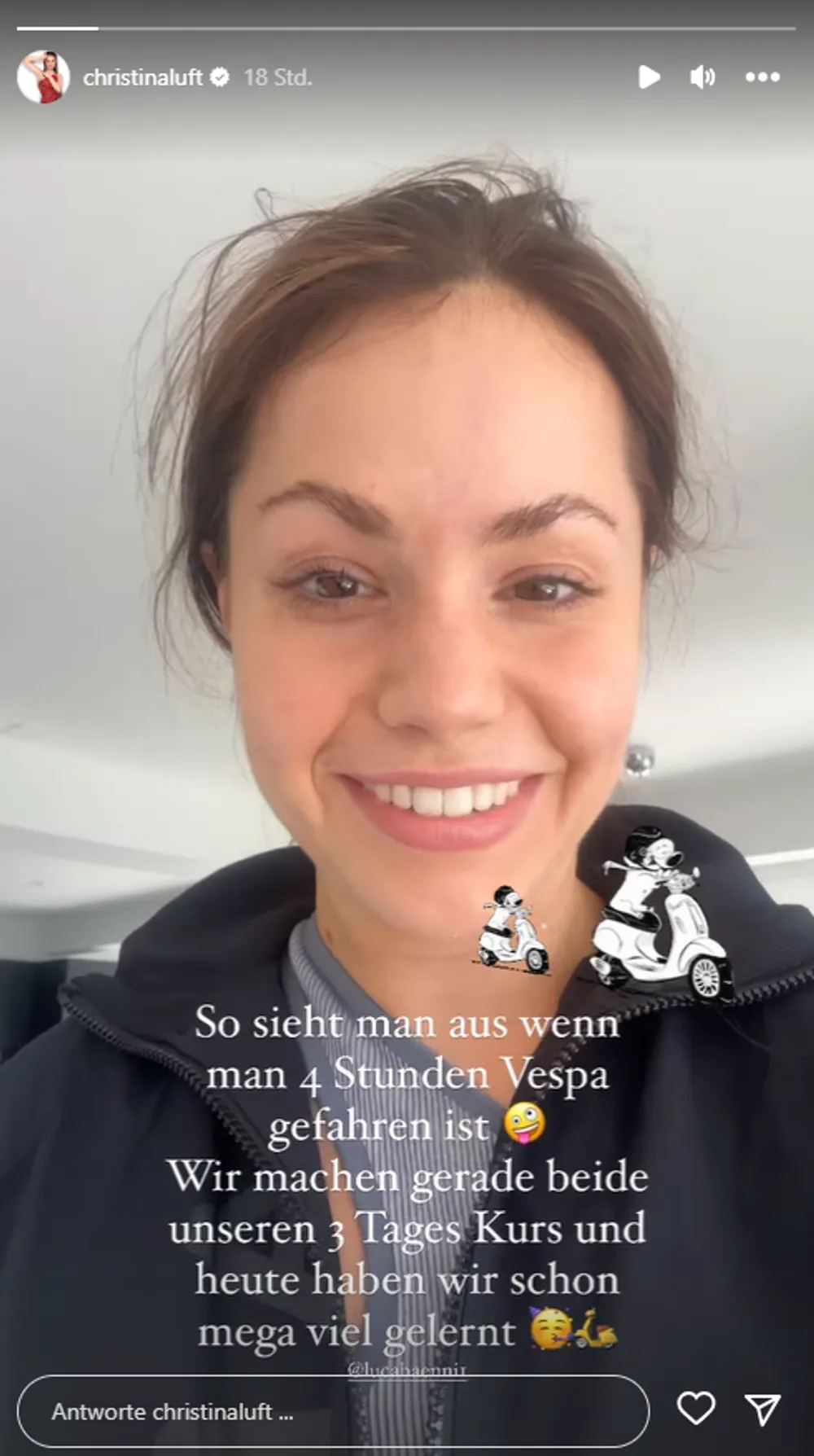 Christina Luft - Vespa-Kurs Christina Luft - Vespa-Kurs