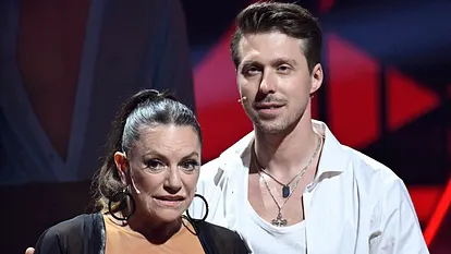 Christine Neubauer und Valentin Lusin bei "Let's Dance"